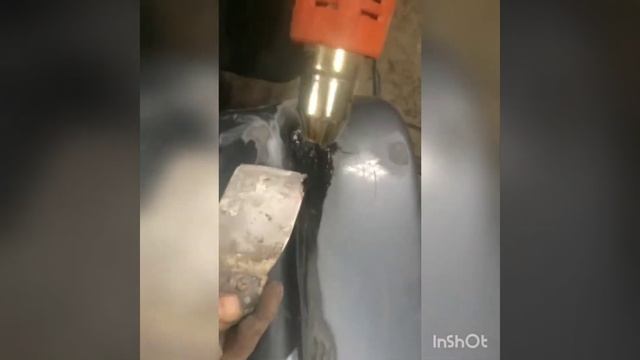 Ремонт бампера наплавка глубокой царапины смотреть онлайн