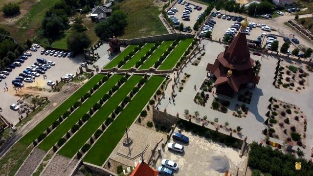 Парк Лога с высоты птичьего полета 22 августа 2021 г. 4к