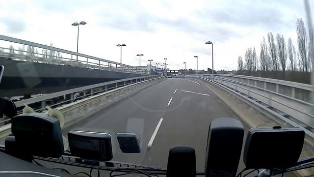 EU #88. Германия, Саарбрюккен. Приграничные дороги Германии, Франции. Едем на выгрузку.