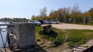 Ивангород. Парусинка. Деривационный канал Нарвской ГЭС (14.05.2023)
