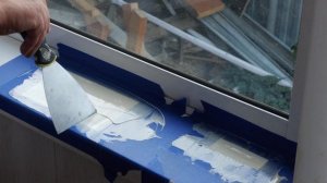 Ремонт пластикового подоконника, треснул, прожгли, сломали, вздулся, как починить без опыта