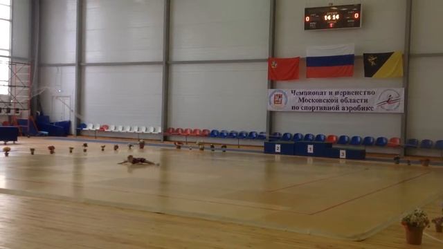 Чемпионат и первенство Московской области по спортивной аэробике смотреть онлайн