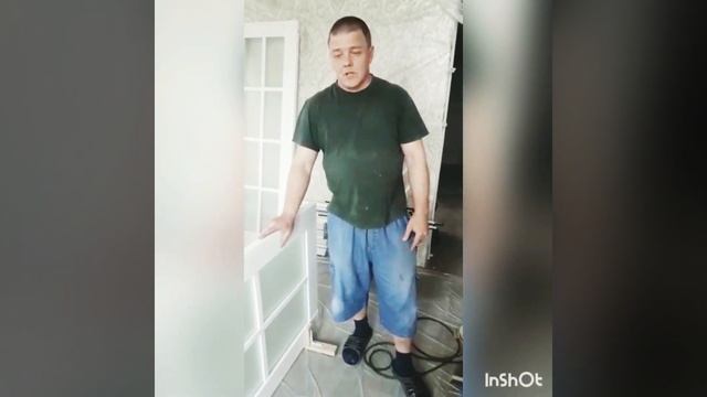 Установка межкомнатных дверей с автоматическими порогами. смотреть онлайн