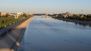 Узбекистан. Ургенч ранним утром.