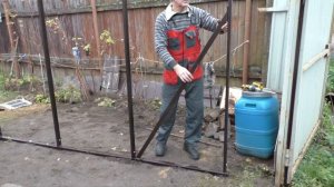 Сборка навеса в Подмосковье