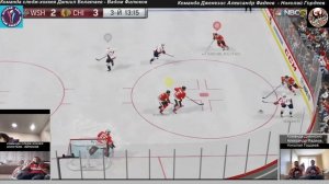 NHL19 STREAM BATTLE (Игра с тренерами центра хоккейной подготовки «Genesis», Москва)