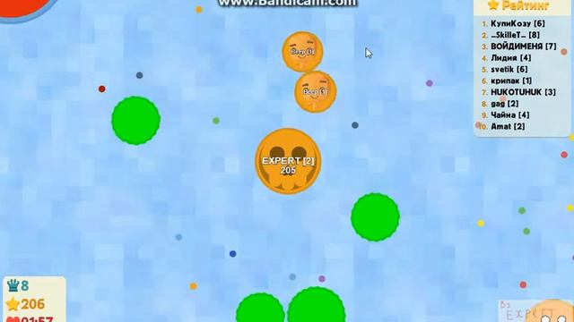 Продолжение игры Агарио! смотреть онлайн