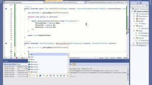 How to create gRPC service and client in .NET C#