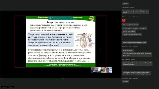 Лимфатическая система смотреть онлайн