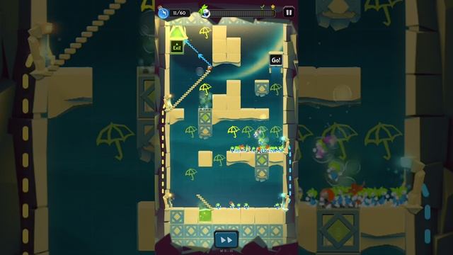 Lemmings. World 5 - Twin Worlds. Level W 11-21. Perfect Walkthrough. смотреть онлайн