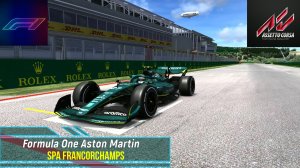 Formula One Aston Martin - Spa Francorchamps |Assetto Corsa.mp4