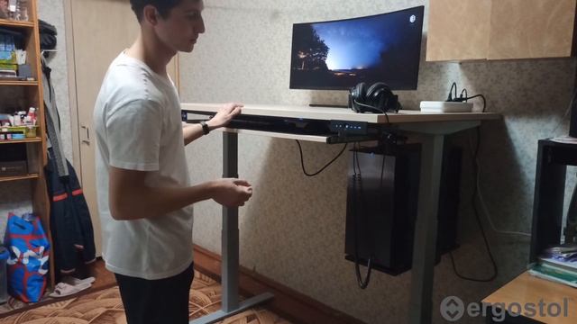 Стол регулируемый по высоте Ergostol Terra. Отзыв от Александра смотреть онлайн