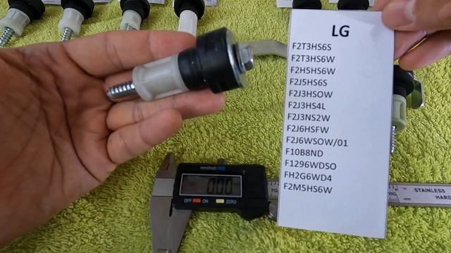Транспортировочные болты для стиральных машин LG, Haier, Samsung и т.д. Каталог, обзор. Часть 1 смотреть онлайн