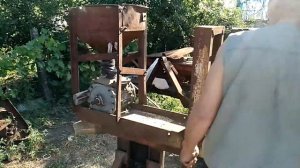 зернодробилка для трактора (самодельная)