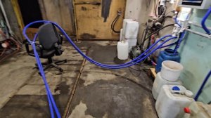 Аппарат для промывки печки, систем охлаждения авто. .mp4