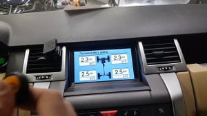 Система контроля давления в шинах, RANGE ROVER SPORT