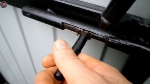 Простая ЗАДВИЖКА калитки