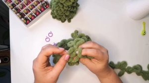 Ёлка из  Alize Puffy.