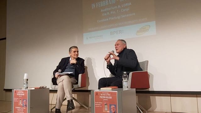 Incontro con PIETRO GRASSO - presentazione del suo libro "Il mio amico Giovanni" - 18/02/2023 смотреть онлайн