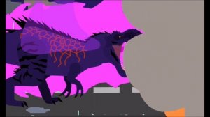 Omega 09 vs alpha 06 (stick nodes) #jurassic world #godzilla