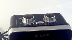 Timberk TFH T20SRK, обзор электрического тепловентилятора