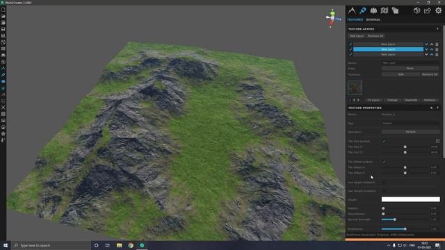 Creating Hills World Creator 3ds max tutorial part 2 смотреть онлайн