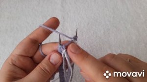 Фабричный край по кругу Горловина для джемпера Для начинающих подробно Резинка 1*1 Способ 1