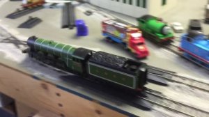 Thomas & Friends Meet the Flying Scotsman Train! LNER A3 Pacific Steam Locomotive