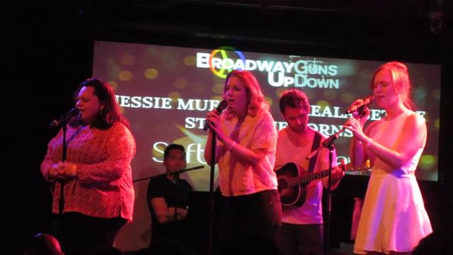Jessie Mueller, Keala Settle, Stephanie Torns singing "Soft Place To Land" - Broadway Up, Guns Down