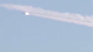 Пуск ракет Калибр с подводной лодки.