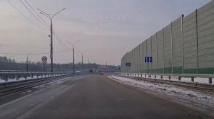 Новая развязка в сторону Москвы на 24 км Минском шоссе в Одинцово