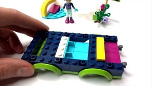 ? Лего Френдс ГОРНОЛЫЖНЫЙ КУРОРТ! Распаковка, СБОРКА Lego Friends 41321 обзор на русском Ginny toys