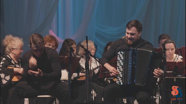 SiBDUO | В.Власов "Бассо остинато" | V.Vlasov "Basso ostinato" дуэт баянистов, баян, джаз, эстрада