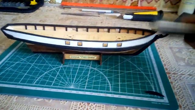 Шхуна малая Доработка кормовой части Обшивка корпуса продолжение