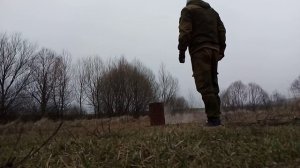 ???Запускаем 100 литровую бочку ?карбидом ?ну что-то пошло не так.