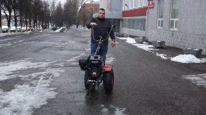 Подготовка мотоблока Угра к работе