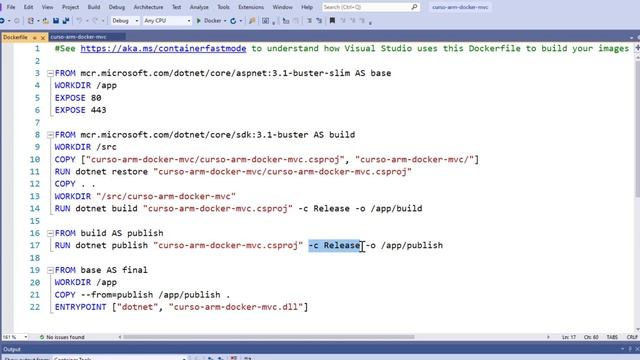 Mini curso ARM Docker Azure Devops - 3 - Crear App смотреть онлайн
