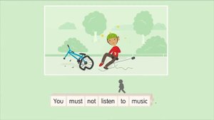 #33 ACADEMY STARS 4 GRAPHIC GRAMMAR 3: "MUST" AND "MUSTN'T" FOR OBLIGATION #AS4GG3