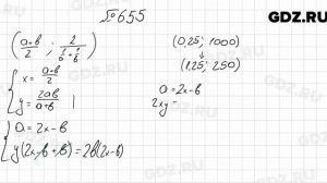 № 655 - Алгебра 8 класс Мерзляк