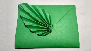 КОНВЕРТ С ЛИСТОМ ИЗ БУМАГИ А4 СВОИМИ РУКАМИ DIY Paper Envelope with Leaf