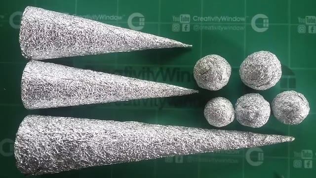 Aluminum FOIL Christmas Decoration