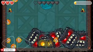 Red Ball 4 TOMATO BALL BFTM 🆚 Boss IN THE CAVES (Ios, Android)