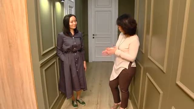 Квартира 155 кв м в оливковой гамме Камила Мамытбекова смотреть онлайн