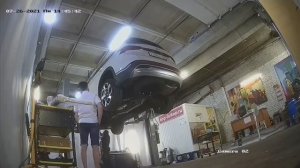 Установка защиты на Hyundai Santa Fe 2021 год. MOTODOR, арт. 71010