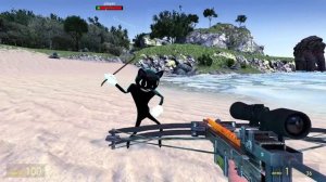 CARTOON CAT IS STRANDED WITH THE KRAKEN?! (Garry's Mod Sandbox)