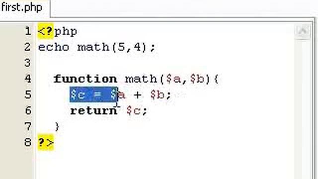 PHP More About Functions смотреть онлайн