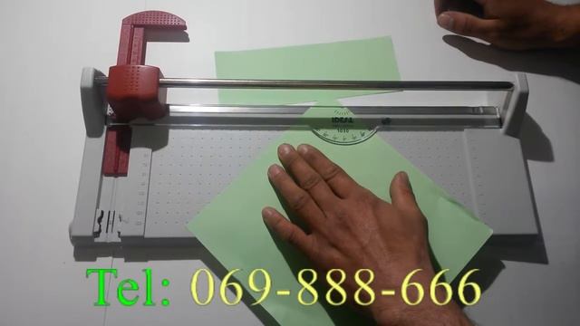 069888666.md Резак   для бумаги ручной РОЛИКОВЫЙ Ideal 1030 Германия Длина реза - 330 мм
