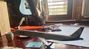 Как я делал модель аэробус а 321-300 нео «Уральские авиалинии» не профи конечно но норм! Остался ла