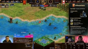 ФИНАЛ главного турнира ГОДА по Age of Empires 2 за $75.000 - NAC5