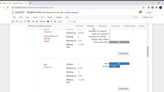 Pandas_profiling || A simple Trick for EDA смотреть онлайн